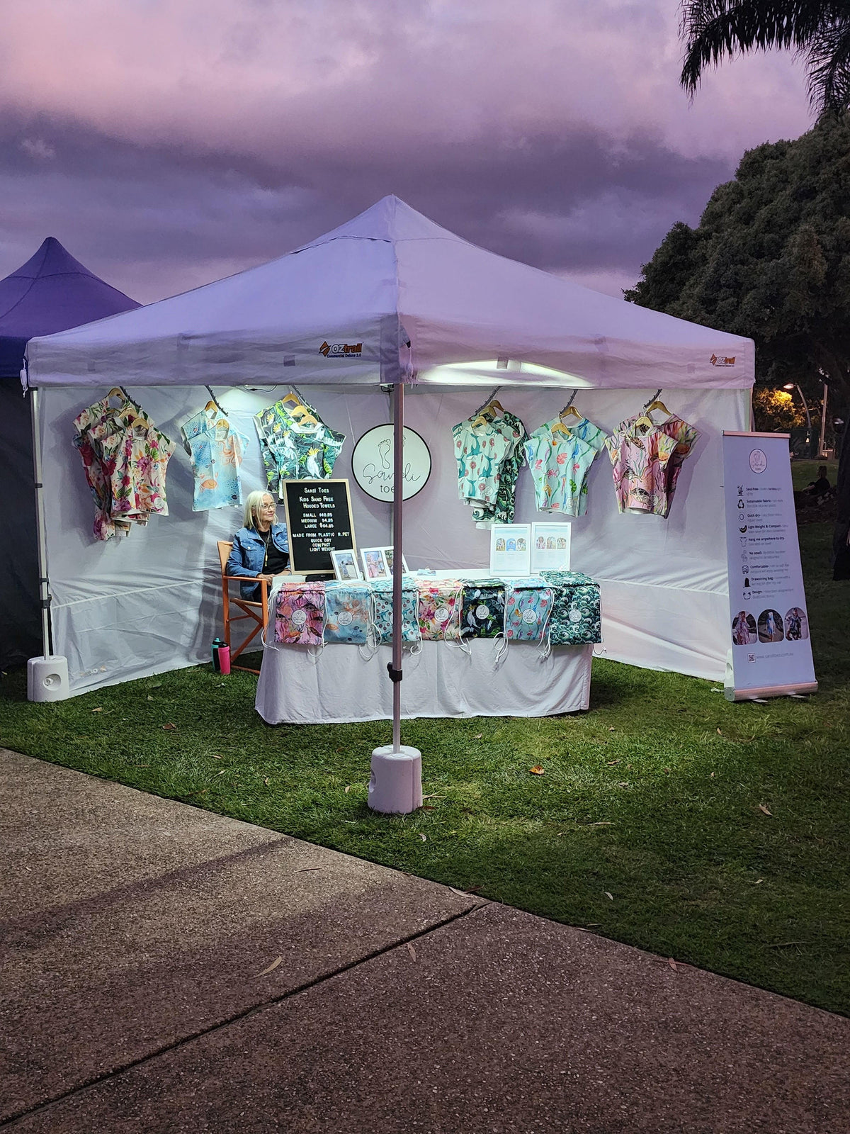 Crafting Memories and Adventures: Sandi Toes at Art and Craft Markets - Sandi Toes