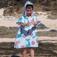 Feeding Frenzy - Sand-Free Beach Hoodie - Sandi Toes