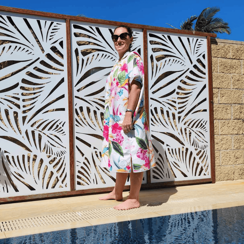 Island Princess - Adult Hoodie - Sandi Toes sand free hoodie by the pool