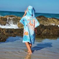 Under the Sea - Sand-Free Beach Hoodie - Sandi Toes