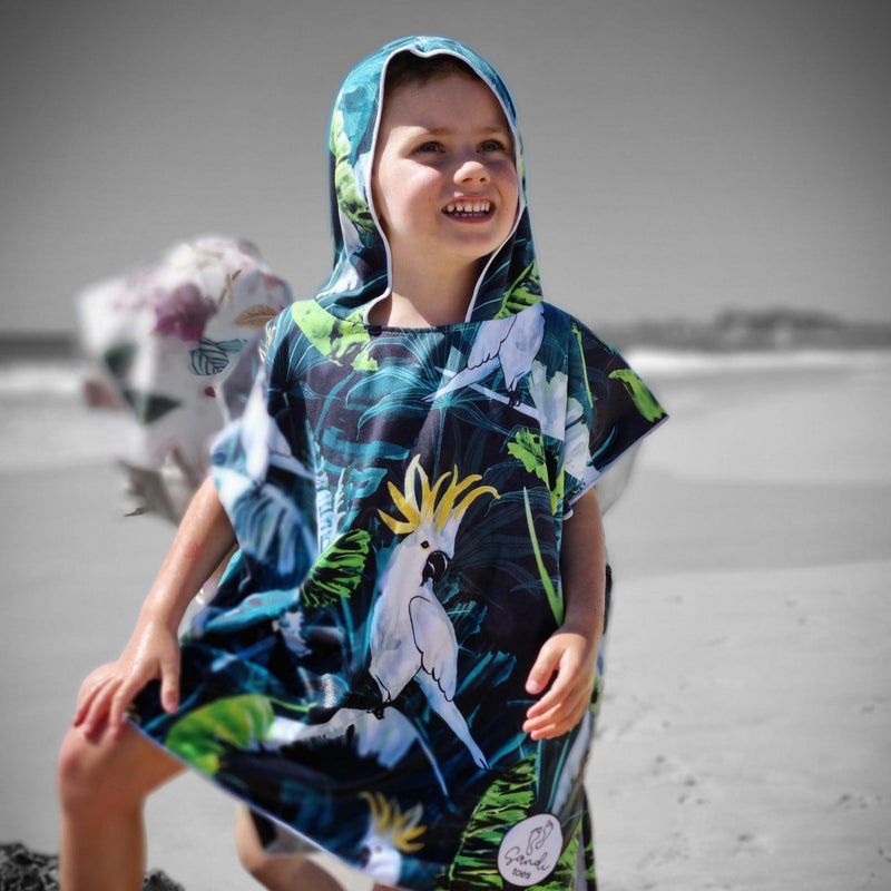 Bird of Paradise - Sand-Free Beach Hoodie - Sandi Toes
