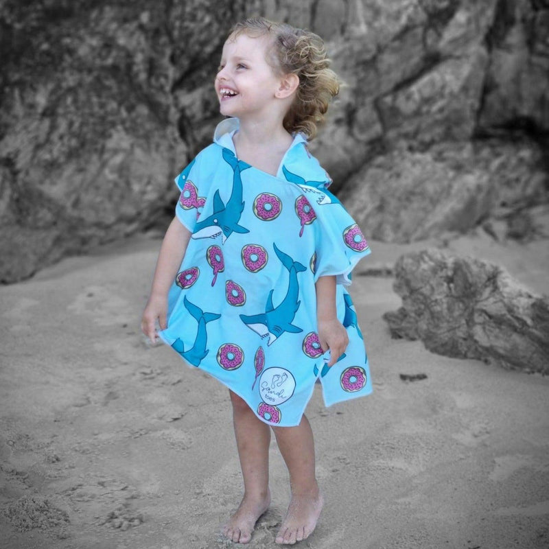 Feeding Frenzy - Sand-Free Beach Hoodie - Sandi Toes