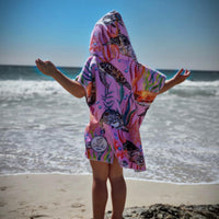 Turtle Cove - Sand-Free Beach Hoodie - Sandi Toes
