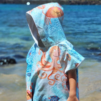 Under the Sea - Sand-Free Beach Hoodie - Sandi Toes